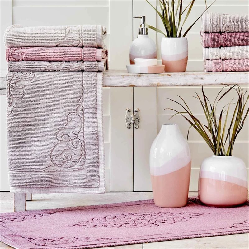 KH MILLY POWDER BATH MAT -60X100+50X60