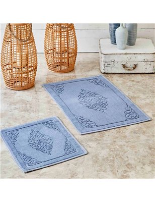 KH MILLY BLUE BATH MAT -60X100+50X60