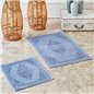 KH MILLY BLUE BATH MAT -60X100+50X60