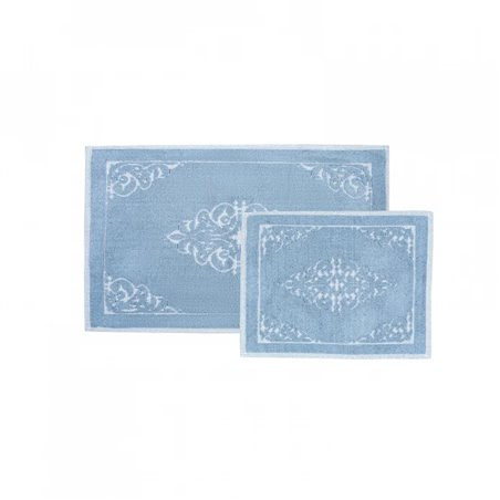 KH MILLY BLUE BATH MAT -60X100+50X60