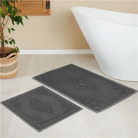 Kh Milly Blue Bath Mat -60X100+50X60 | Enplus Home