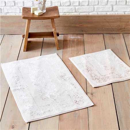 Kh Milly Powder Bath Mat -60X100+50X60 | Enplus Home