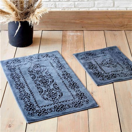 Kh Milly Powder Bath Mat -60X100+50X60 | Enplus Home