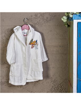 Nau Bathrobe L/Xl Off White - L/Xl | Enplus Home