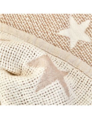 Kh Baby Star Beige Baby Pique 80X120 | Enplus Home