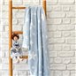 KH BABY STAR BLUE BABY PIQUE 80X120