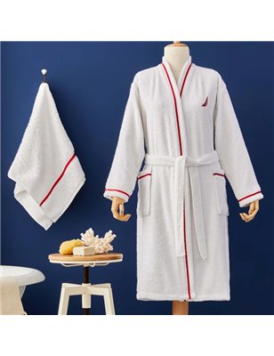 Charm Exclusive Beige S/M Bathrobe - S/M | Enplus Home