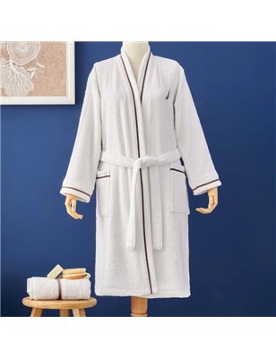 NAU NORTHERN BEIGE BATHROBE SETI S/M -  S/M