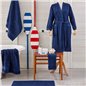 NAU PRUVA NAVY BLUE BATHROBE S/M -  S/M