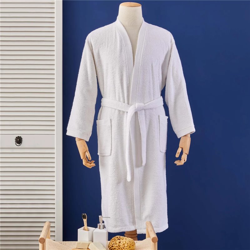 Nau Pruva White Bathrobe S/M - S/M