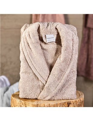 4 Element Terracotta Dressing Gown S/M Ates - S/M | Enplus Home