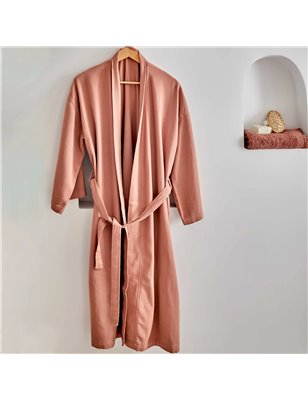 4 ELEMENT TERRACOTTA KIMONO BATHROBE S/M ATES -  S/M