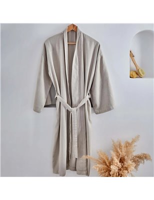 Digna 6-8 Y Bathrobe Set -Offwhite | Enplus Home