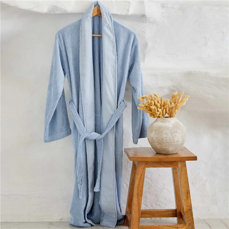 4 Element Blue Kimono Bathrobe S/M Su - S/M