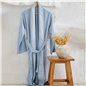 4 Element Blue Kimono Bathrobe S/M Su - S/M