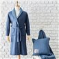 SOFTY INDIGO NAKISLI BATHROBE L/XL -  L/XL