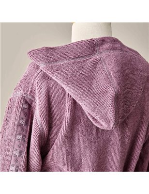 Softy Lila Nakisli Bathrobe S/M - S/M | Enplus Home