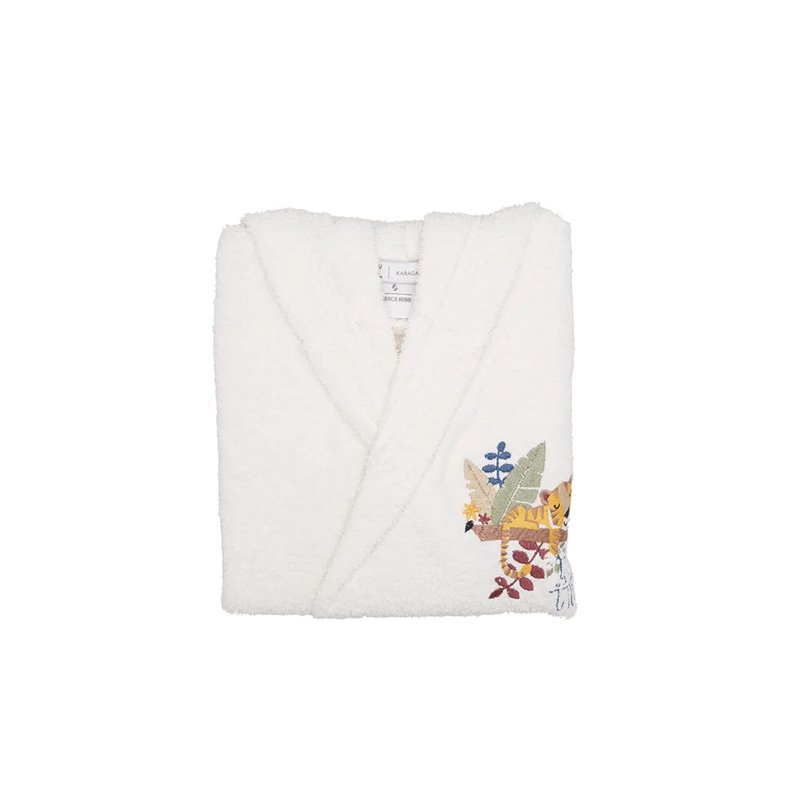 Bummer 4-6 Y Baby Bathrobe Set-Offwhite