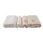 KH VIVIEN FLOS 4 PRC KREM-BEIGE BATH SET