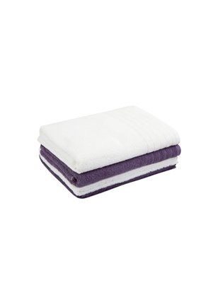 KH SOFTFINE OFFWHITE/MURDUM BATH SET (PP)