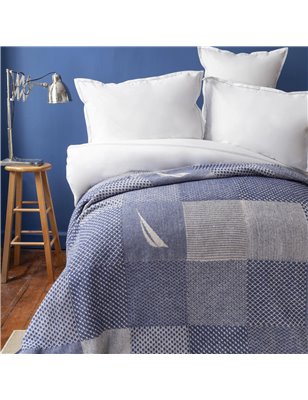 4 Element A. Blue Duvet Cover Set Single Size - Single Size | Enplus Home