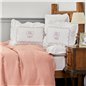 KH LEVIN SOMON DUVET COVER SET WITH PIQUE QUEEN SIZE NISH SET - QUEEN SIZE