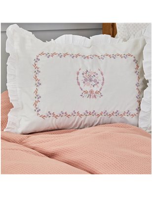 Kh Levin Somon Duvet Cover Set With Pique Queen Size Nish Set - Queen Size | Enplus Home