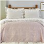 Salivia Powder Fransiz Dantelli Duvet Cover Set With Pique Queen Size - Queen Size