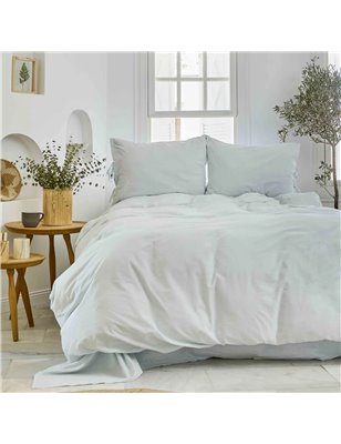 4 Element Grey Duvet Cover Set Queen Size - Queen Size | Enplus Home