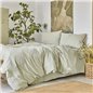 4 ELEMENT BEIGE DUVET COVER SET QUEEN SIZE - QUEEN SIZE