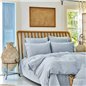 4 ELEMENT BLUE DUVET COVER SET SINGLE SIZE - SINGLE SIZE