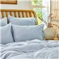 4 ELEMENT BLUE DUVET COVER SET SINGLE SIZE - SINGLE SIZE