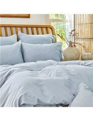 4 ELEMENT BLUE DUVET COVER SET SINGLE SIZE - SINGLE SIZE