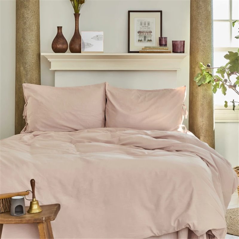 4 ELEMENT BLUSH DUVET COVER SET QUEEN SIZE - QUEEN SIZE