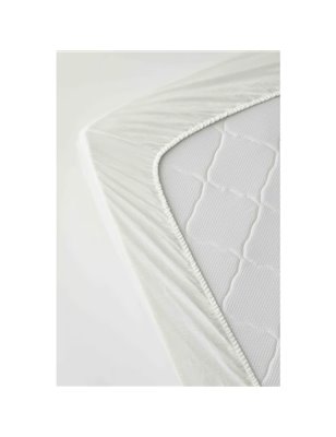 4 ELEMENT WHITE DUVET COVER SET SINGLE SIZE - SINGLE SIZE