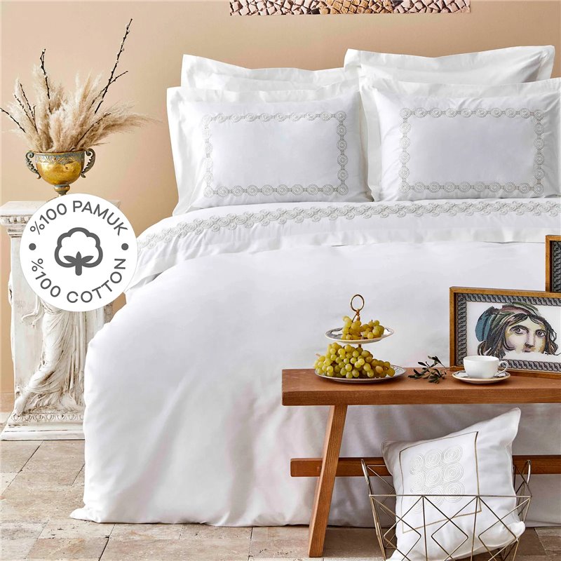 Atlas Gold Rnf Duvet Cover Set Queen Size - Queen Size