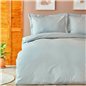 BACK TO BASIC A.BLUE DUVET COVER SET QUEEN SIZE - QUEEN SIZE