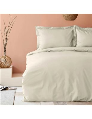 Back To Nature Beige Duvet Cover Set Queen Size - Queen Size | Enplus Home