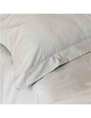 Back To Basic Grey Duvet Cover Set Queen Size - Queen Size