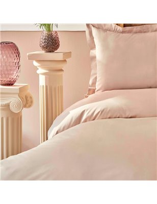 Back To Basic Powder Duvet Cover Set Single Size - Single Size | Enplus Home