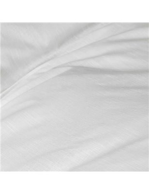 BACK TO NATURE WHITE DUVET COVER SET QUEEN SIZE - QUEEN SIZE