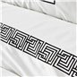 Bahia Black Embroidered Duvet Cover Set Queen Size - Queen Size