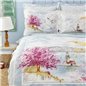 ISTANBUL TURQUOISE DUVET COVER SET QUEEN SIZE - QUEEN SIZE