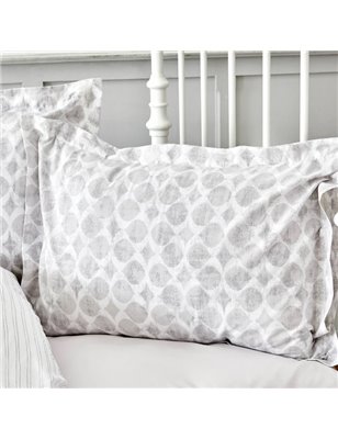 KH AMANDA GREY RNF DUVET COVER SET QUEEN SIZE - QUEEN SIZE