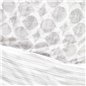 Kh Amanda Grey Rnf Duvet Cover Set Queen Size - Queen Size