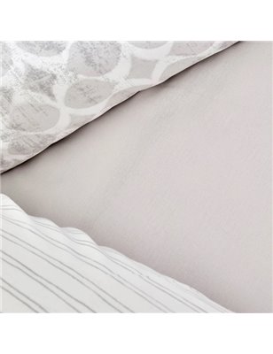 Kh Amanda Grey Rnf Duvet Cover Set Queen Size - Queen Size | Enplus Home