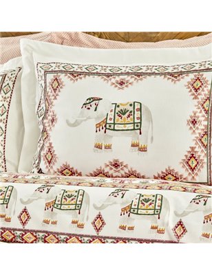 Kh Avonos Sari Duvet Cover Set Queen Size - Queen Size | Enplus Home