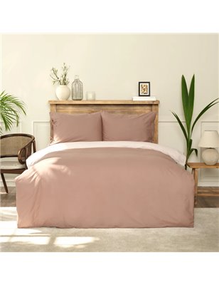 Kh Basic Beige-Brown Df Duvet Cover Set Queen Size - Queen Size