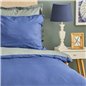 Kh Basic Grey-Indigo Df Duvet Cover Set Single Size - Single Size