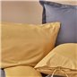 KH BASIC MUSTARD-ANTHRACITE DF  DUVET COVER SET QUEEN SIZE - QUEEN SIZE